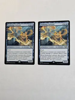 2x Enduring Curiosity - Duskmourn - Near Mint - MTG - Image 1