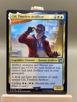 CID, TIMELESS ARTIFICER #0419 MTG Magic FINAL FANTASY - Image 1