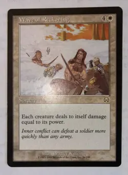MTG - Wave of Reckoning - Mercadian Masques - 1x NM (Magic: The Gathering) - Image 1