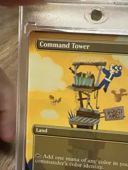 Command Tower (Borderless) #360 (NM) Fallout PIP Magic MTG - Image 2