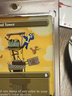 Command Tower (Borderless) #360 (NM) Fallout PIP Magic MTG - Image 3