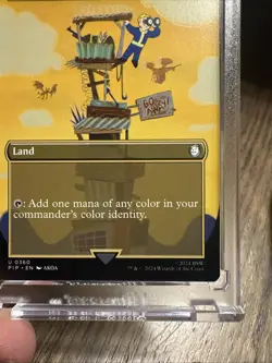 Command Tower (Borderless) #360 (NM) Fallout PIP Magic MTG - Image 4