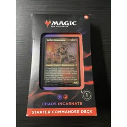 Magic: The Gathering Chaos Incarnate Starter Commander Deck (Sealed) - Image 1
