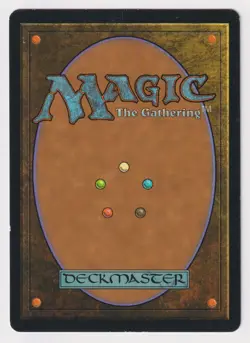 Silver Signed Horn of Greed HP Stronghold Artist Jeff Miracola 1998 MTG Magic! - Image 2