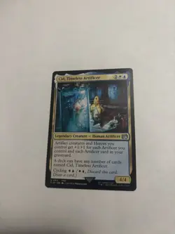 Cid Timeless Artificer #411 Regular Uncommon Final Fantasy: Magic The Gathering - Image 1