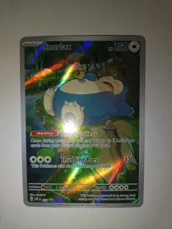 Pokemon TCG Snorlax SV: Scarlet & Violet Promo 051 Holo English - Image 1