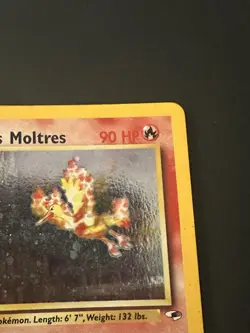 Blaine’s Moltres Holo. 2000 Pokemon Gym Heroes. 1/132 - Image 3