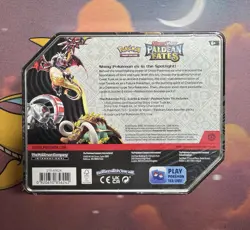 Pokemon TCG: Paldean Fates Tin - Shiny Charizard ex - New & Sealed | 5 Packs - Image 3