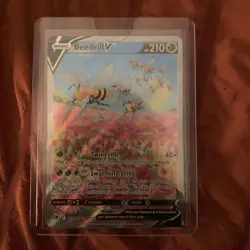 Pokemon TCG Beedrill v Astral Radiance Special Art Edition 161/189 - Image 1