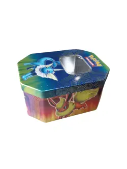 Official Pokemon Mini Big Tin 4 X Bundle Empty Used in Great Condition - Image 4