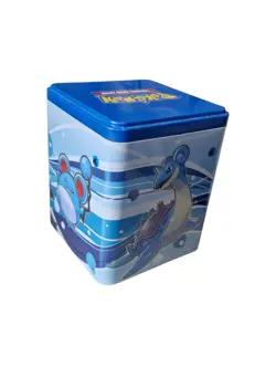 Official Pokemon Mini Big Tin 4 X Bundle Empty Used in Great Condition - Image 5