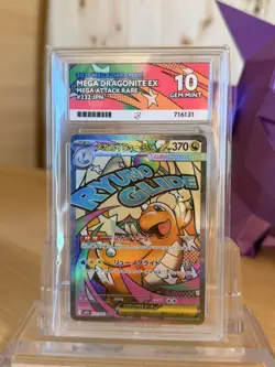 4 x ACE 10 Japanese Pokemon cards. Mewtwo ex, Dragonite, Scrafty, Hawlucha. - Image 5