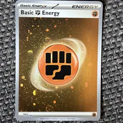 151 Fighting Energy SVE En 006 Holo Pokemon *2 swirls* - Image 1