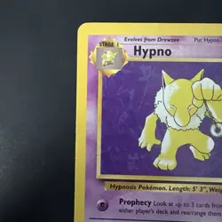 Pokemon TCG Hypno Fossil Non Holo Rare 23/62 Vintage WotC - Image 2