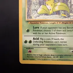 Pokemon Vintage Non-Holo Rare Victreebel Jungle 30/64 WotC 1999 - Image 5