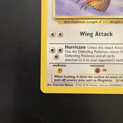Pokemon Vintage Non-holo Rare Pidgeot Jungle 24/64 WotC 1999 - Image 5