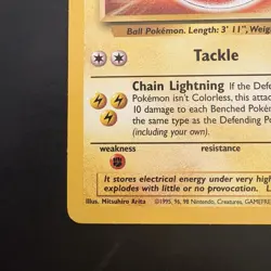 Pokemon Vintage Non-Holo Rare Electrode 18/64 Jungle WotC 1999 - Image 5