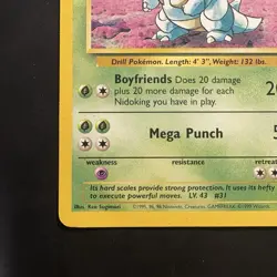 Pokemon Vintage Non-holo Rare Nidoqueen Jungle 23/64 WotC 1999 - Image 5