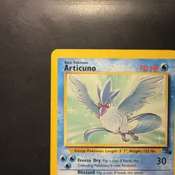 Vintage Pokemon Non-Holo Rare Articuno 17/62 Fossil Wotc 1999 - Image 2