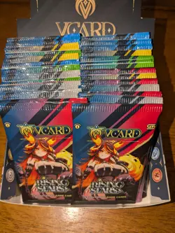 GamerSupps vCard Rising Stars 1st Edition Unopened Booster Pack (x1) **Random** - Image 1