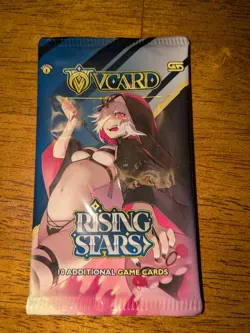 GamerSupps vCard Rising Stars 1st Edition Unopened Booster Pack (x1) **Random** - Image 3