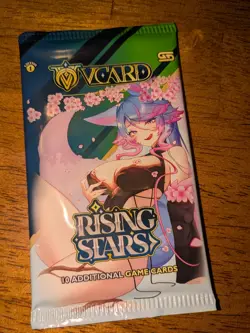 GamerSupps vCard Rising Stars 1st Edition Unopened Booster Pack (x1) **Random** - Image 4