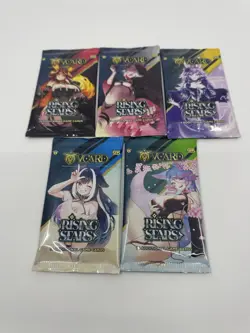 GamerSupps vCard Rising Stars 1st Edition Unopened Booster Pack (x1) **Random** - Image 2