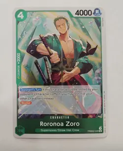 One Piece TCG The Best Vol. 2 PRB-02 - Roronoa Zoro R PRB02-006 - English NM - Image 1