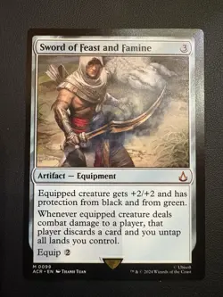 Assassin's Creed Sword of Feast and Famine #99 Universes Beyond Regular NM MTG - Image 1
