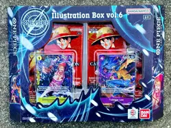 One Piece Card Game Illustration Box Vol 6 Brand New Factory Sealed - Image 1