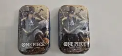 ONE PIECE CARD GAME - TIN PACK - SET VOL. 2 (TS-02 OP13) NEW SEALED ENGLISH - Image 1