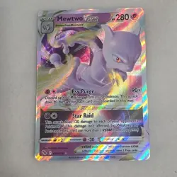 Pokemon TCG Mewtwo VSTAR Holo Ultra Rare Card 031/078 Pokemon Go - Image 1