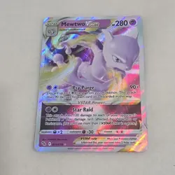 Pokemon TCG Mewtwo VSTAR Holo Ultra Rare Card 031/078 Pokemon Go - Image 2
