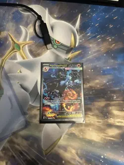 Pokemon Mega Charizard X EX Card 123/090 Stage 2 360HP 90x English - Image 3