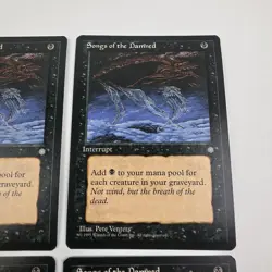 MTG 4x Songs of the Damned Ice Age Pauper Legacy Magic the Gathering x4 Lp - Image 5