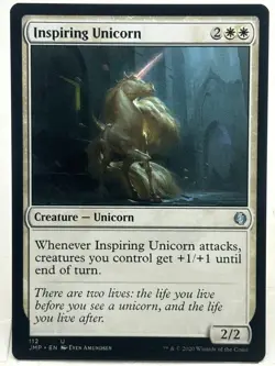 Inspiring Unicorn NM/M* Jumpstart ENGLISH 112 mtg -UnltdCards - Image 1