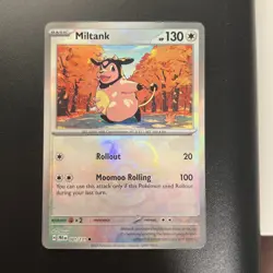 Miltank 081/131 Pokemon Prismatic Evolutions Master Ball Reverse Holo NM - Image 1