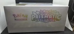 Pokemon Center Prismatic Evolutions Elite Trainer Box Sealed Etb Slight Tear - Image 5