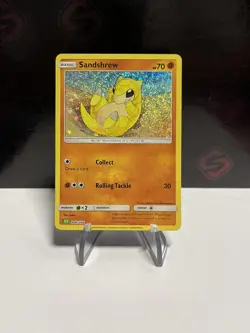 Pokemon Sandshrew 008/034 CLV TCG Classic Collection Karte Holo Basic NM EN - Image 1