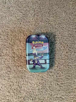 New SEALED Pokemon Galar Power Toxtricity Mini Tin - Image 1