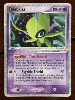 Pokemon POP Series 2 Celebi 17/17 Holo Rare LP - Image 1