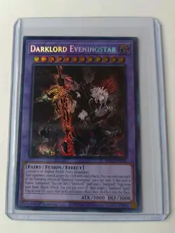 Yugioh Darklord Eveningstar BPRO-EN036 Secret Rare 1st Edition NM - Image 1