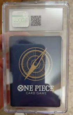 One Piece Offline Regional Winner Sanji CGC 10 Gem Mint prize card very rare - Image 2