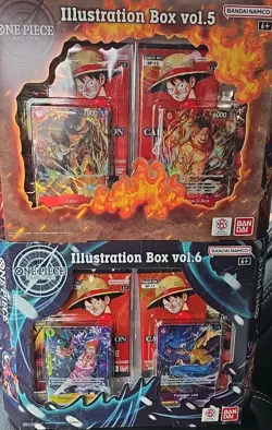 One Piece Illustration Box Vol 5 + Vol 6 Lot Set Of 2 Sealed QTY PRB-02 OP-13 - Image 1
