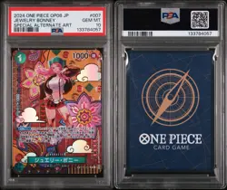 Alternate Art Jewelry Bonney One Piece 2024 OP08 Japanese SP ST02-007 PSA 10 - Image 3