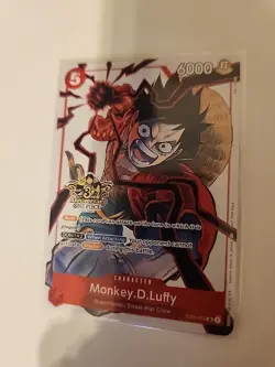 Monkey.D.Luffy - ST01-012 Carrying On His Will: 3rd Anniversary - Image 3