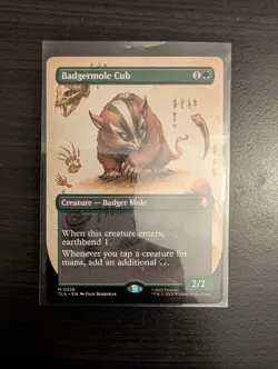 Badgermole Cub (Borderless) Avatar: The Last Airbender Regular - Image 1