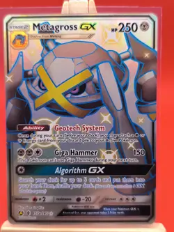 Metagross GX 157a/145 Hidden Fates Ultra Rare Full Art Promo Pokemon Card * New - Image 1