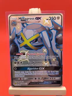 Metagross GX 157a/145 Hidden Fates Ultra Rare Full Art Promo Pokemon Card * New - Image 3
