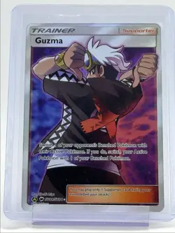 GUZMA 2019 POKEMON S&M HIDDEN FATES SHINY VAULT HOLO RARE FA SV84/SV94 Q6233 - Image 1